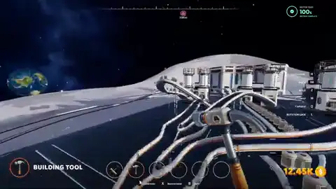 Moon Sweepers J.O.O.N.A.S. capsule arriving at a catcher