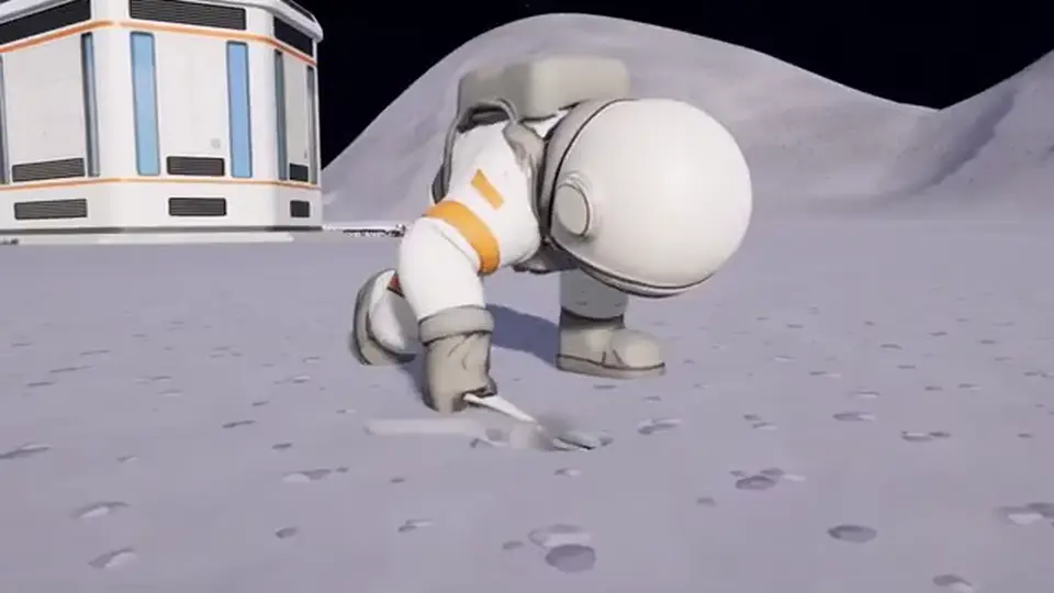 Moon Sweepers lunar surface from the official trailer